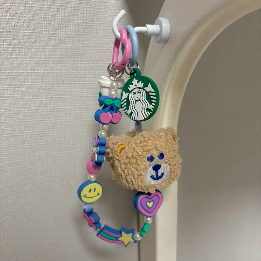 [BUNJANG] Starbucks Bearista Charm Keychain / 스타벅스 베어리스타 데코참 키링