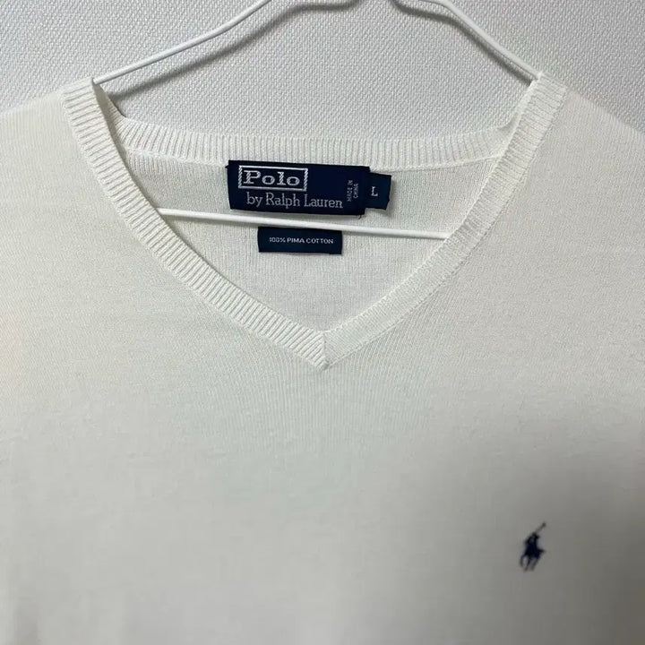 [BUNJANG] Polo Ralph Lauren Pima Cotton Knit Vest L / 폴로 랄프로렌 피마 코튼 니트 베스트 L