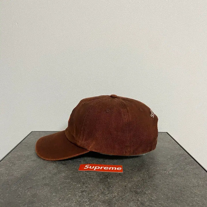 [SOLD OUT] (OS) 슈프림 6패널 볼캡 모자 워시드 트윌 러스트 브라운