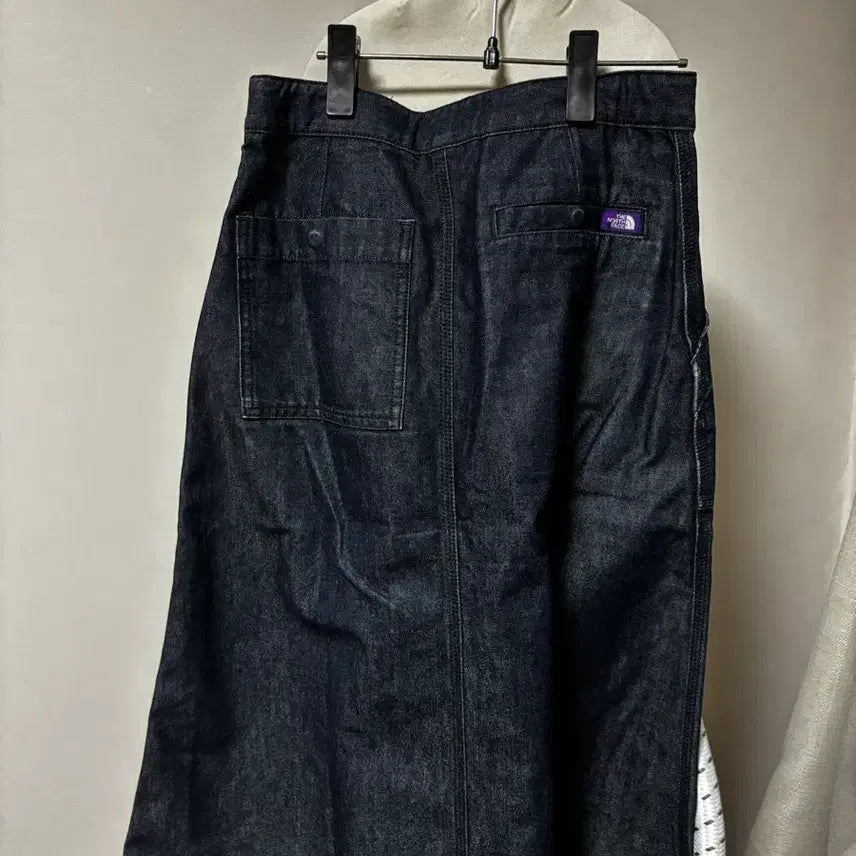 [BUNJANG] The North Face Purple Label Denim Long Skirt - Size S / 노스페이스 퍼플라벨 스커트 치마 s