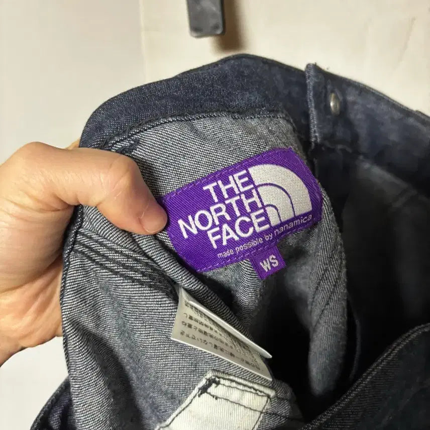 [BUNJANG] The North Face Purple Label Denim Long Skirt - Size S / 노스페이스 퍼플라벨 스커트 치마 s