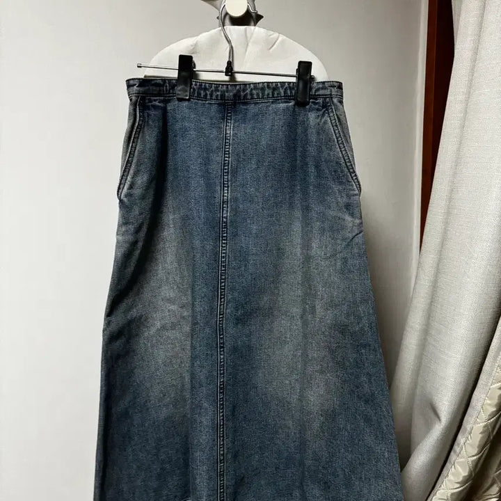 [BUNJANG] The North Face Purple Label Denim Long Skirt / 노스페이스 퍼플라벨 스커트 치마 s