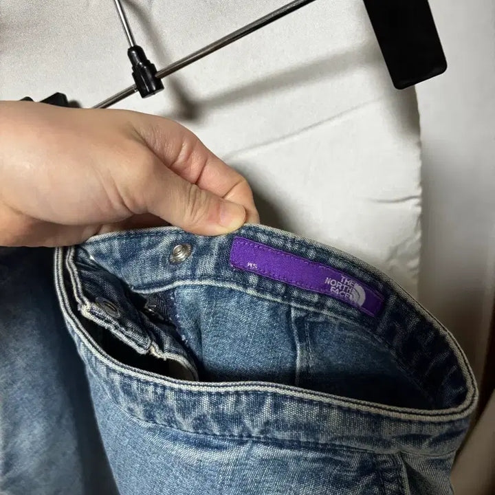 [BUNJANG] The North Face Purple Label Denim Long Skirt / 노스페이스 퍼플라벨 스커트 치마 s