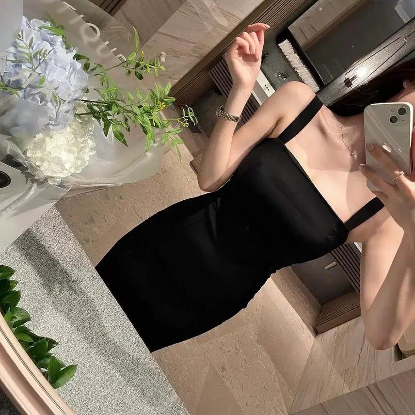 [BUNJANG] LoroaD Midi Dress Red / 로로아드 스판 미디 원피스 레드