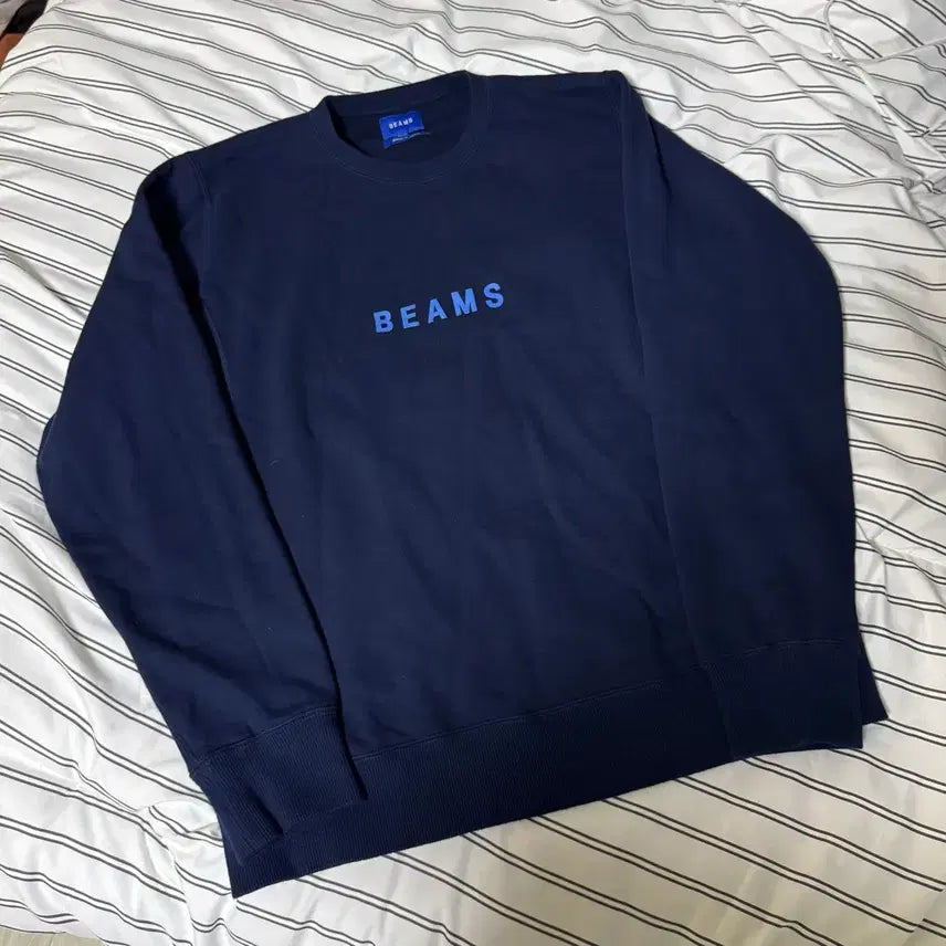 [BUNJANG] Beams Navy XL Sweatshirt / 빔즈 맨투맨 네이비 XL