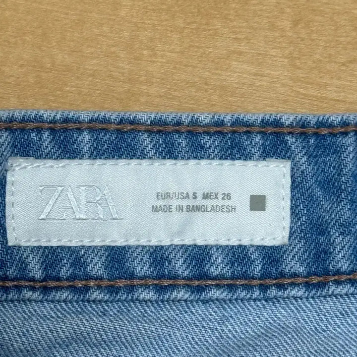 [BUNJANG] ZARA Denim Wrap Skirt S / ZARA 데님 랩 스커트 S (치마바지)
