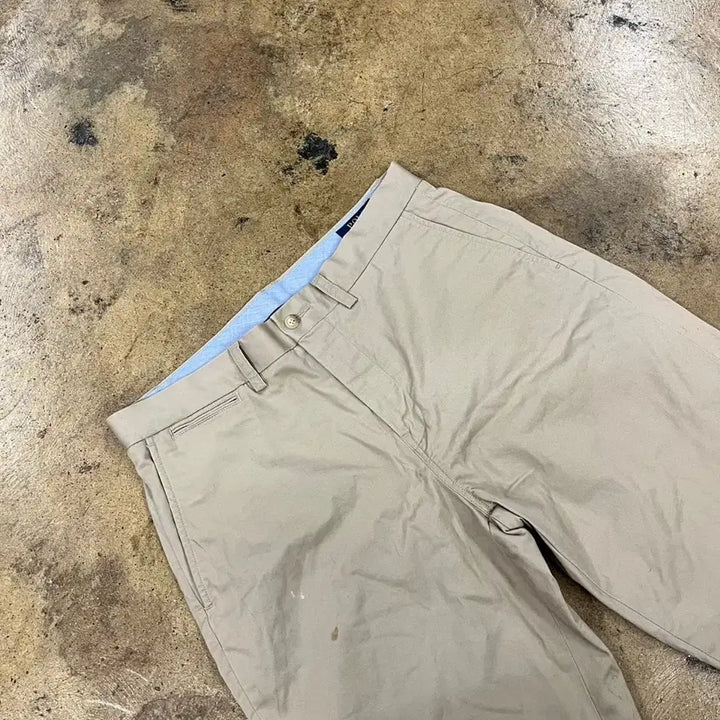 [BUNJANG] Polo Ralph Lauren Beige Cotton Pants / [정품] 폴로 랄프로렌 베이지 면바지