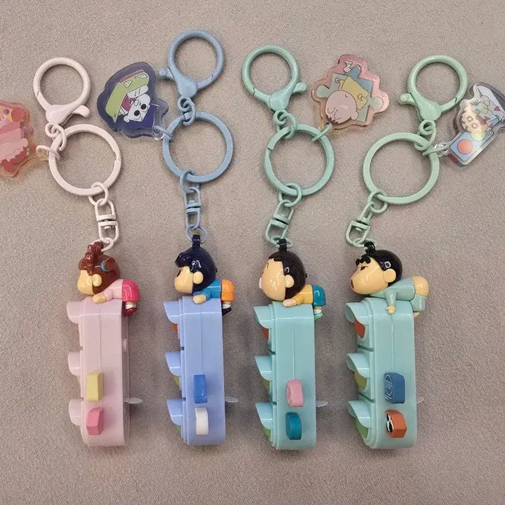 [SOLD OUT] 짱구는못말려 신호등 키링 4종