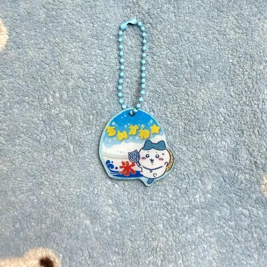 [BUNJANG] Chiikawa Hachiware Acrylic Keyring / 치이카와 빙수 하치와레 아크릴 키링