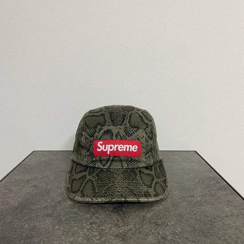 [BUNJANG] Supreme Snake Box Logo Camp Cap / (OS) 슈프림 박스로고 캠프캡 모자 24SS 스네이크