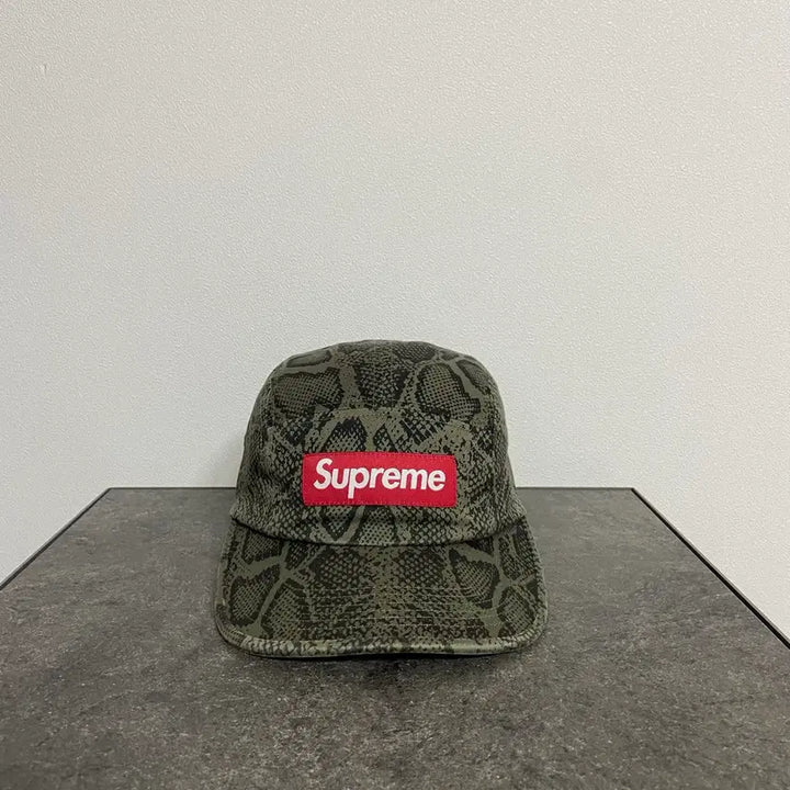 [BUNJANG] Supreme Snake Box Logo Camp Cap / (OS) 슈프림 박스로고 캠프캡 모자 24SS 스네이크