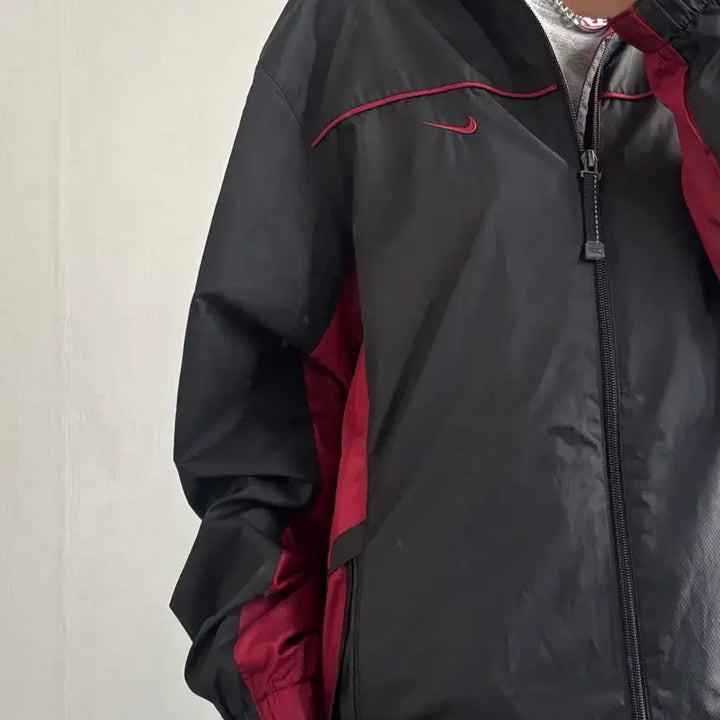 [BUNJANG] Nike 00s Old School Windbreaker Jacket / 나이키 00s 올드스쿨 바람막이 L