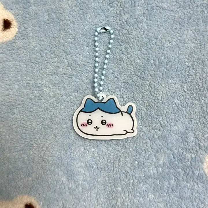 [BUNJANG] Chiikawa Hachiware Acrylic Keyring / 치이카와 하치와레 아크릴 키링