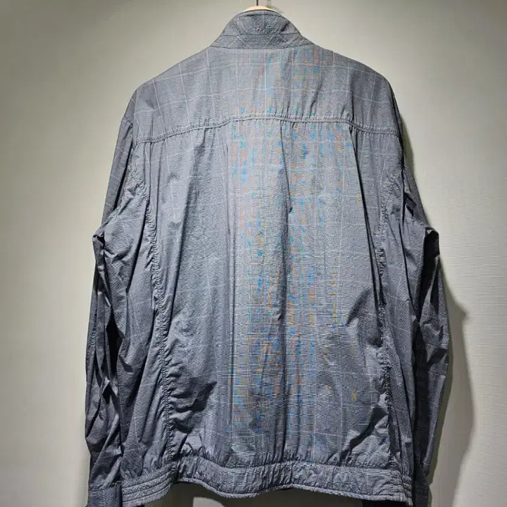 [BUNJANG] Daks Golf Checkered Lightweight Windbreaker Jacket / 닥스 골프 잔체크 경량 바람막이 자켓 110