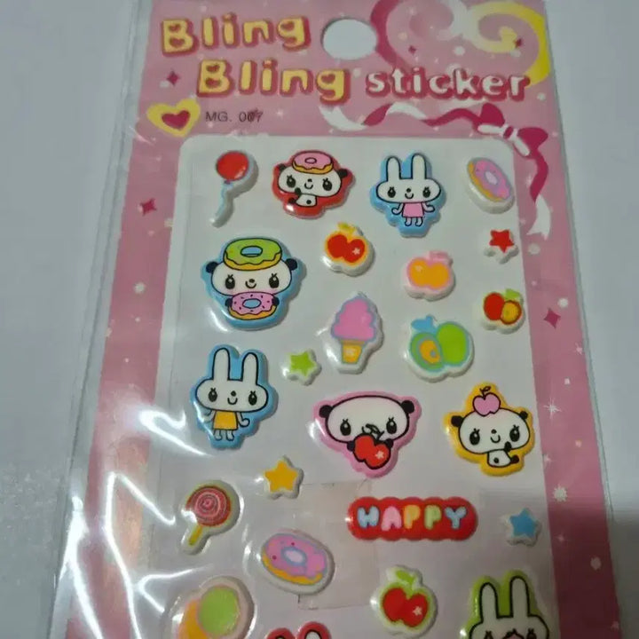 [BUNJANG] Retro Bling Stickers / 고전 레트로 블링블링 스티커