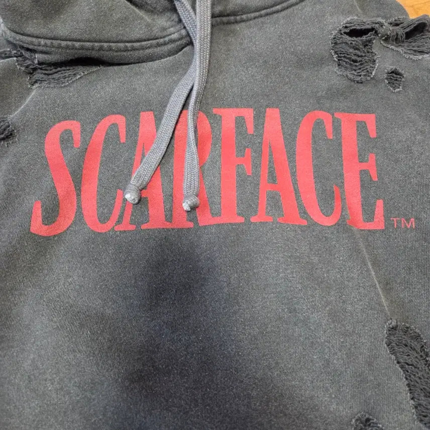 [BUNJANG] LMC Scarface Damage Hoodie / [xl] LMC 스카페이스 데미지 후드티
