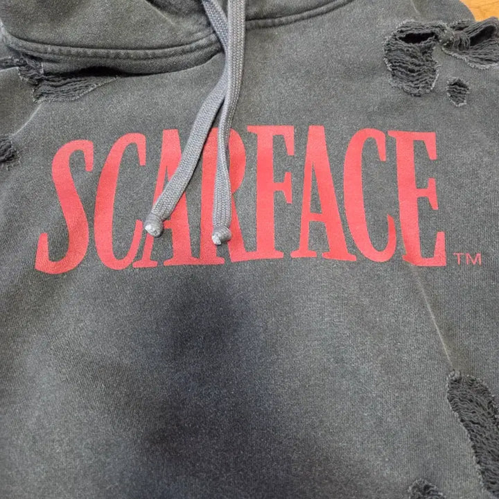 [BUNJANG] LMC Scarface Damage Hoodie / [xl] LMC 스카페이스 데미지 후드티