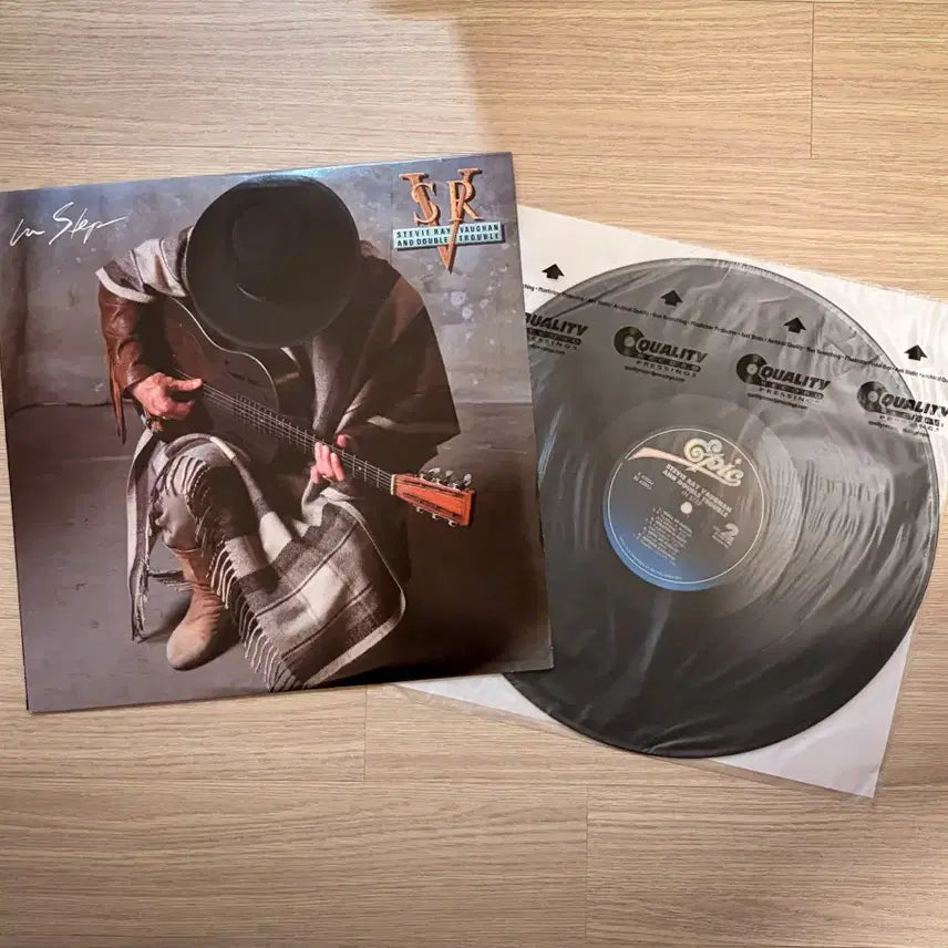 [BUNJANG] Stevie Ray Vaughan In Step LP Record / 희소) 스티비 레이 본 In Step LP 레코드