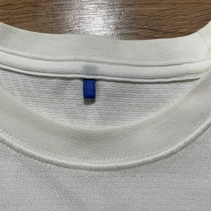 [BUNJANG] Ader Error Nolke Logo T-Shirt Off White L / 아더에러 놀크 로고 티셔츠 오프 화이트 L