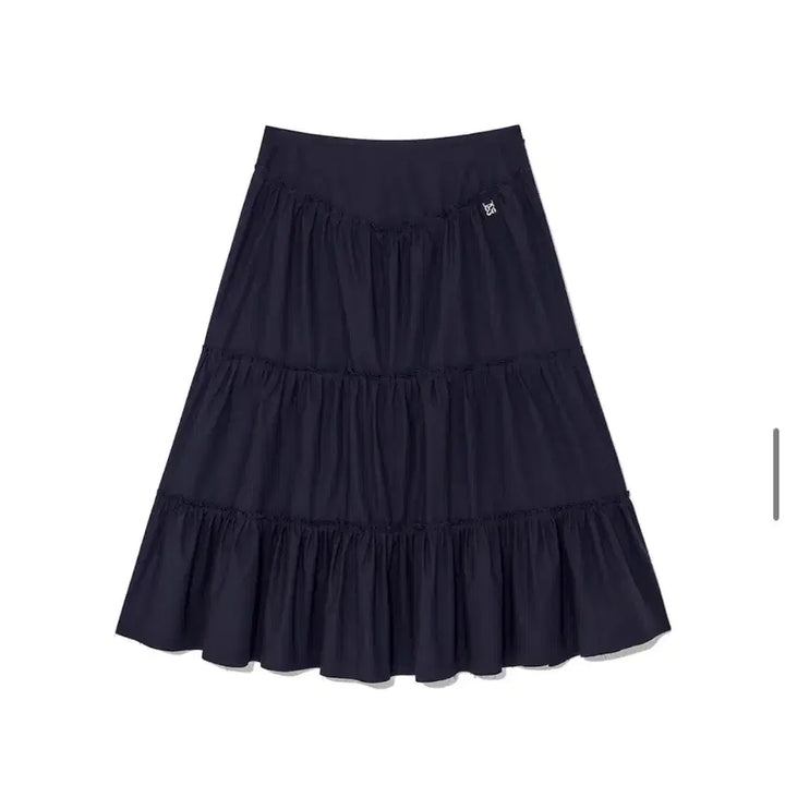 [BUNJANG] Glowny Rodeo Tiered Ruffle Skirt - Navy / 글로니 로데오 스커트 네이비 RODEO TIERED RUFFLE SKIR