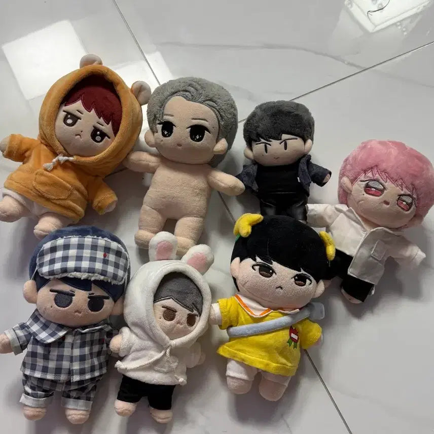 [BUNJANG] VIXX Leo Bundle Set Doll / 빅스 레오 정택운 인형 일괄 판매