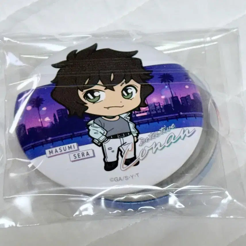 [BUNJANG] Detective Conan Sera Masumi and Mary Sera Can Badge / 명탐정 코난 쿠지 세라 마스미 메리 세라 캔뱃지