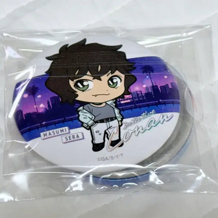 [BUNJANG] Detective Conan Sera Masumi and Mary Sera Can Badge / 명탐정 코난 쿠지 세라 마스미 메리 세라 캔뱃지