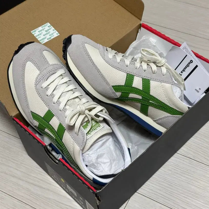 [BUNJANG] Onitsuka Tiger EDR 78 Cream/Garden Green (240mm) / 새상품] 오니츠카타이거 EDR 78 (240사이즈)