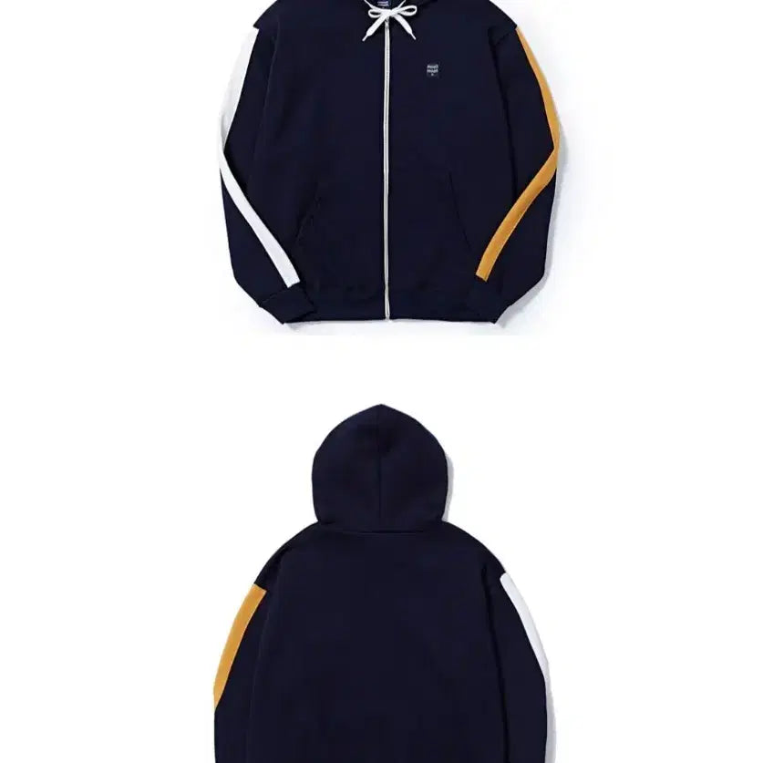 [SOLD OUT] 무아무아 시그니처 콤비 후드 집업