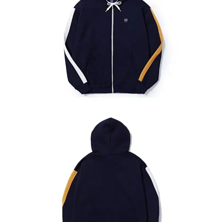 [SOLD OUT] 무아무아 시그니처 콤비 후드 집업