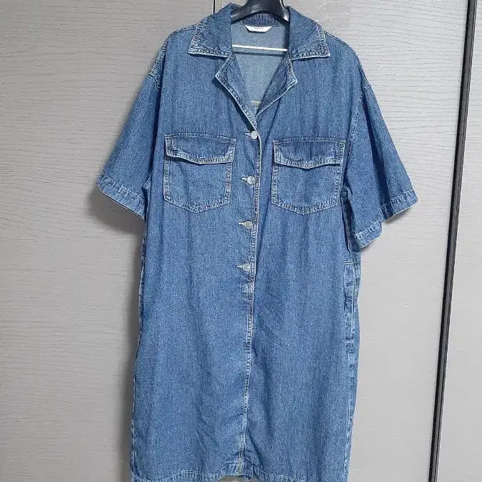[BUNJANG] Topten Lightweight Midi Dress (77-88) / 탑텐 가벼운청원피스(77~88)