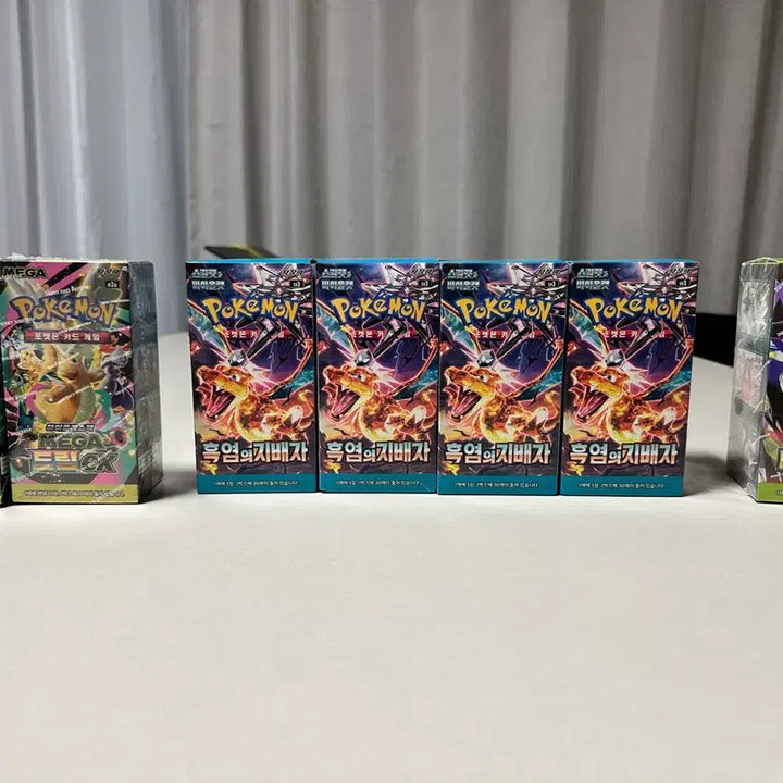 [BUNJANG] Pokemon Trading Card Box Set / (새상품!!) 포켓몬카드 박스 ( 흑염의 지배자 / 메가드림 / 니힐 )