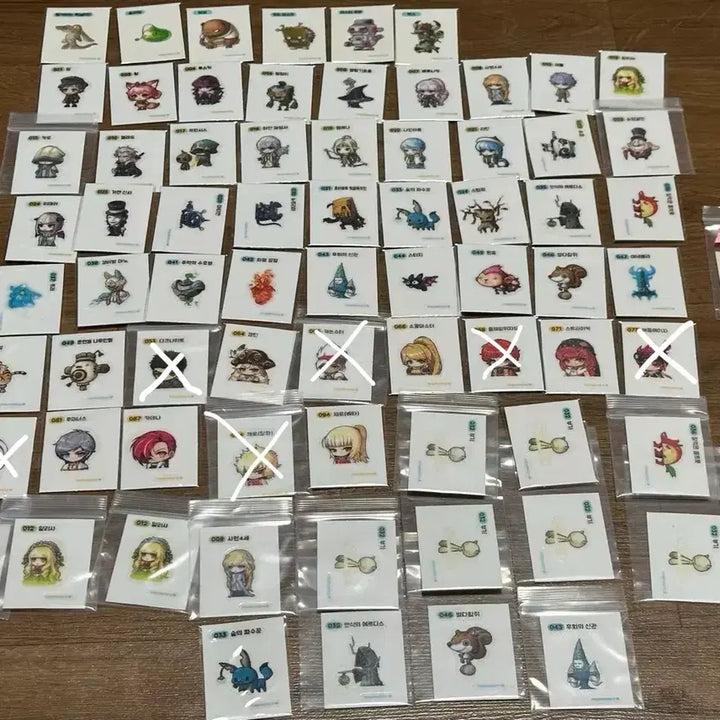 [BUNJANG] MapleStory Ttibuseel Sticker / 메이플스토리 띠부씰 스티커 판매