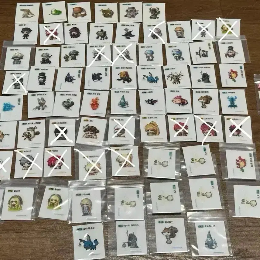 [BUNJANG] MapleStory Ttibuseel Sticker / 메이플스토리 띠부씰 스티커 판매