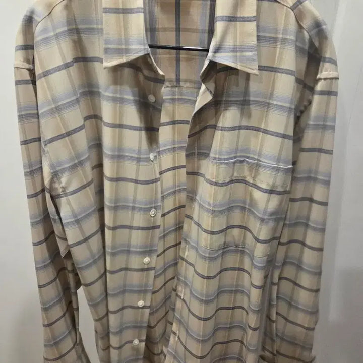 [SOLD OUT] 24SS 오라리 슈퍼라이트 울 체크셔츠 3사이즈