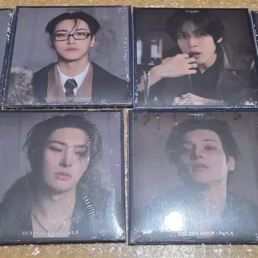 [BUNJANG] ATEEZ Golden Hour Part.1 Digipack 8-Piece Bundle Set / (미개봉)에이티즈 골든아워4 디지팩 8종 세트