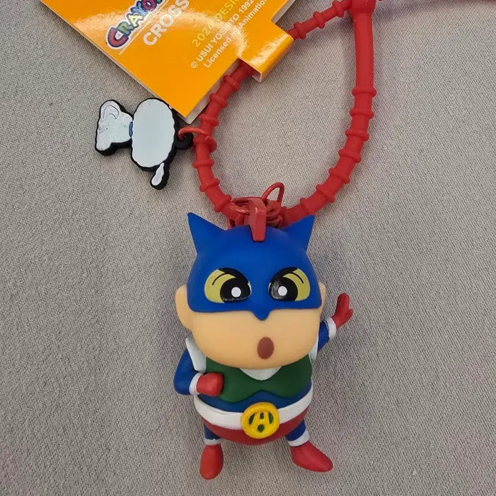 [BUNJANG] Crayon Shin-chan Action Mask Figure Keyring / 짱구 액션가면 피규어 키링