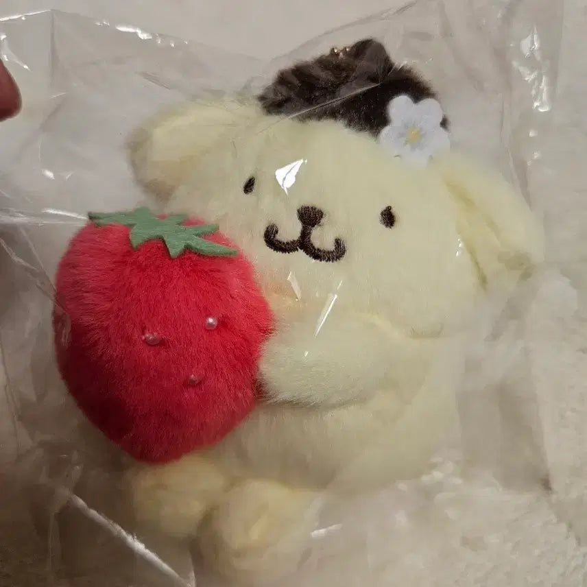[SOLD OUT] 마지막가격)현물)폼폼푸린 딸기 한정 마스코트