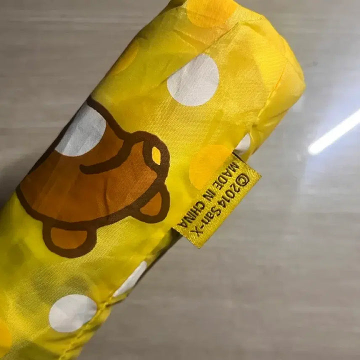 [SOLD OUT] 고전 산엑스 리락쿠마 코리락쿠마 도트 접이식 우산