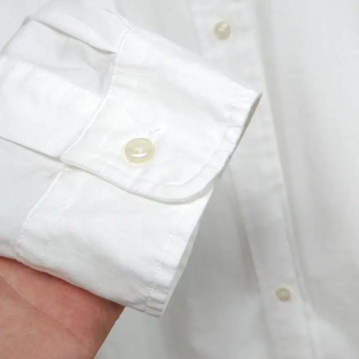 [SOLD OUT] 폴로 랄프로렌 화이트 셔츠 M 클래식핏 (100~105) QR정품