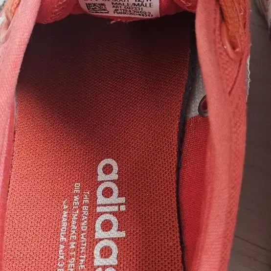 [BUNJANG] Adidas Nizza Trefoil Canvas Sneakers Coral / 아디다스 니짜 트레포일 캔버스 스니커즈 코랄