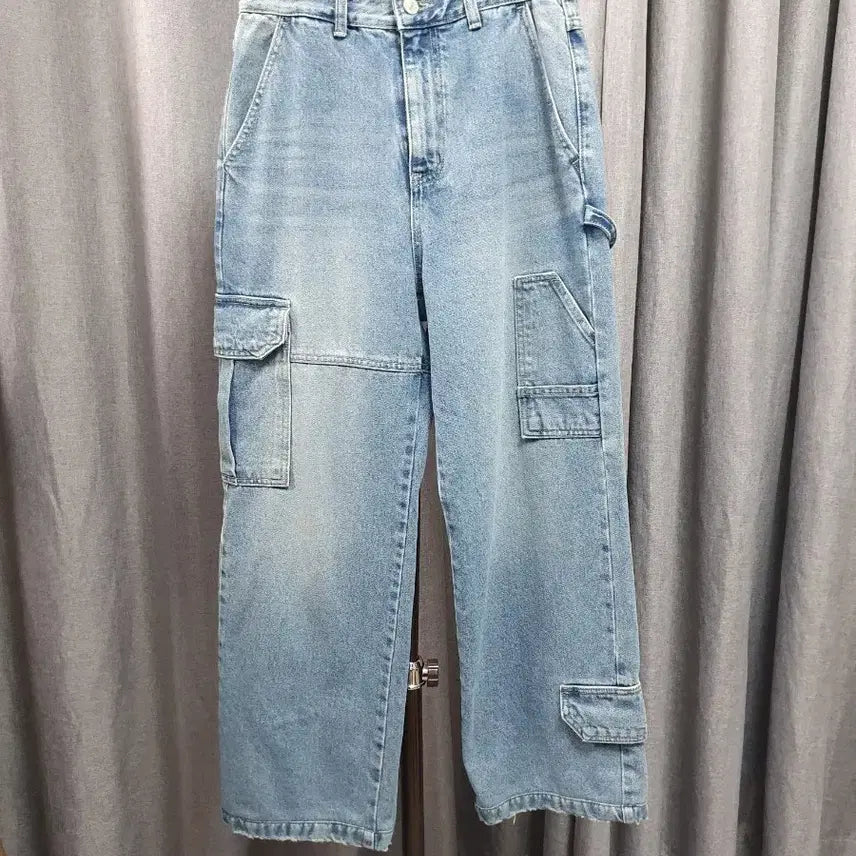 [BUNJANG] InstantFunk Cargo Denim Pants / S 인스턴트 펑크 카고데님