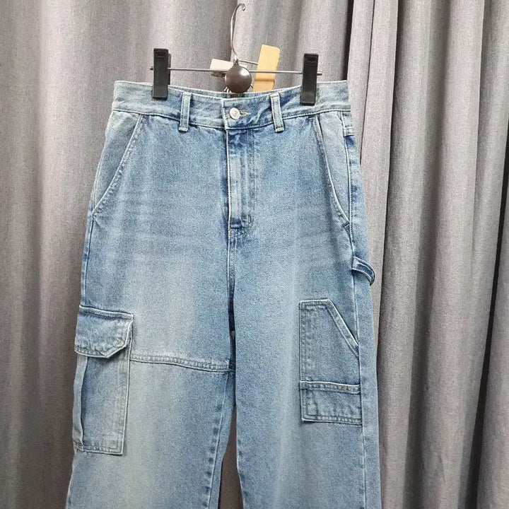 [BUNJANG] InstantFunk Cargo Denim Pants / S 인스턴트 펑크 카고데님