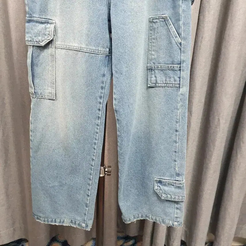 [BUNJANG] InstantFunk Cargo Denim Pants / S 인스턴트 펑크 카고데님