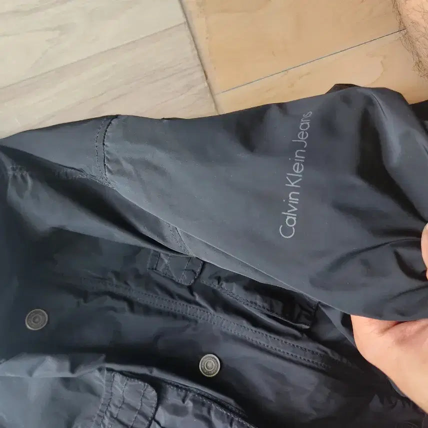 [BUNJANG] Calvin Klein High-Neck Technical Jacket L / 켈빈클라인 하이넥 테크니컬 자켓 L