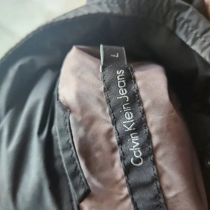 [BUNJANG] Calvin Klein High-Neck Technical Jacket L / 켈빈클라인 하이넥 테크니컬 자켓 L