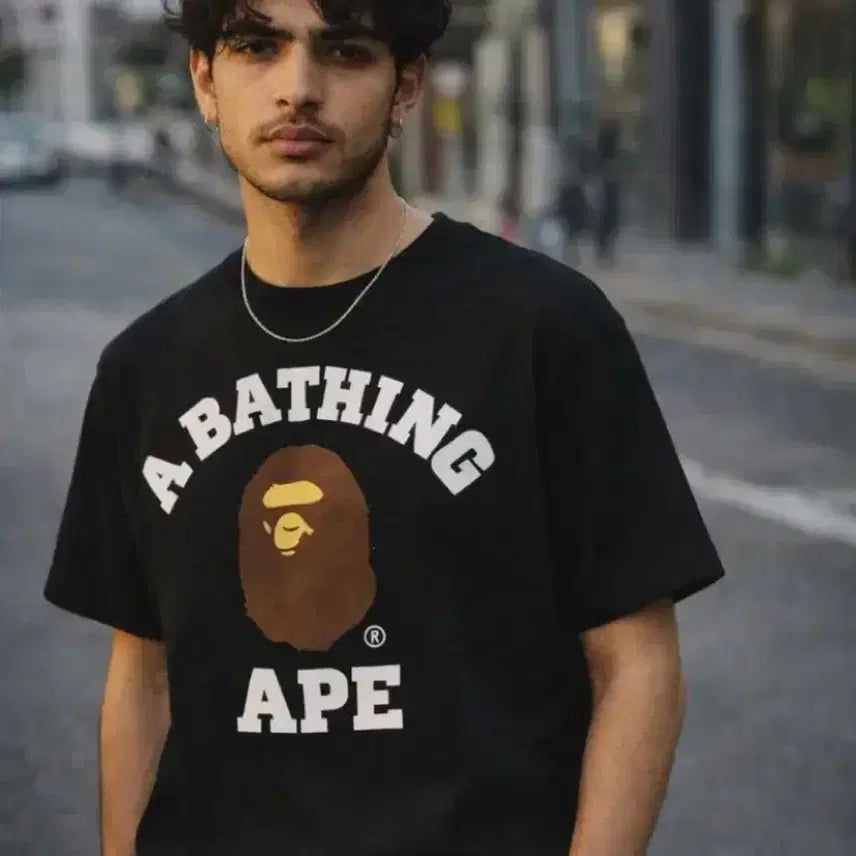 [SOLD OUT] Bape 베이프 반팔 티셔츠 블랙/화이트 미개봉 새상품