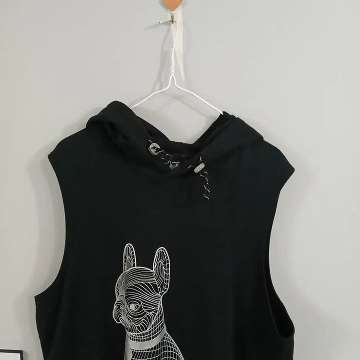 [BUNJANG] LifeWork Sleeveless Hoodie Dress / 라이프워크 후드민소매 원피스 정품 free