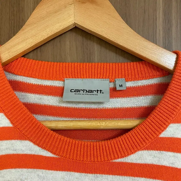 [BUNJANG] Carhartt Striped Knit Sweater / 칼하트 스트라이프 니트