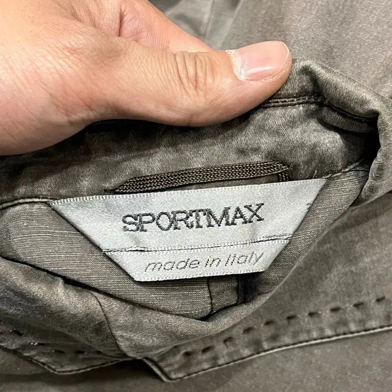 [BUNJANG] Sports Max One-Button Grunge Blazer / 스포츠 막스 원버튼 그런지 블레이저 y16338